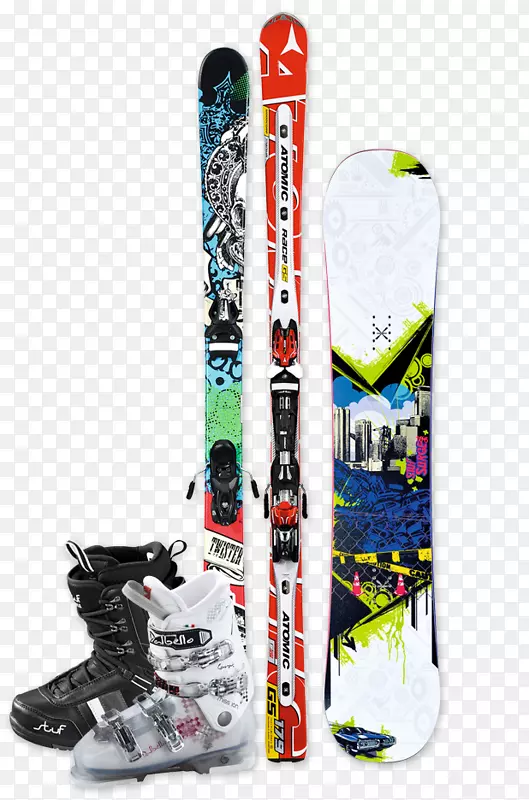 滑雪板.塑料滑雪板.滑雪板
