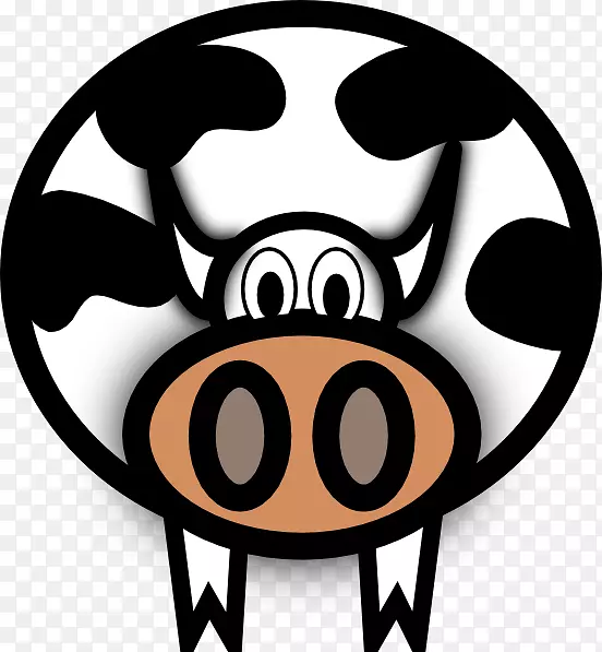 荷斯坦，弗里西亚牛，赫里福德牛，乳牛，牛肉，剪贴画-大牛