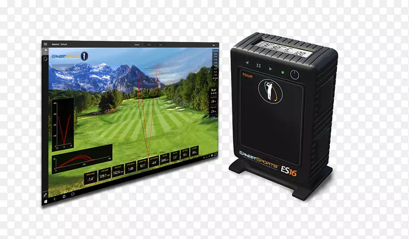 高尔夫模拟器电脑监控运动高尔夫球场-高尔夫