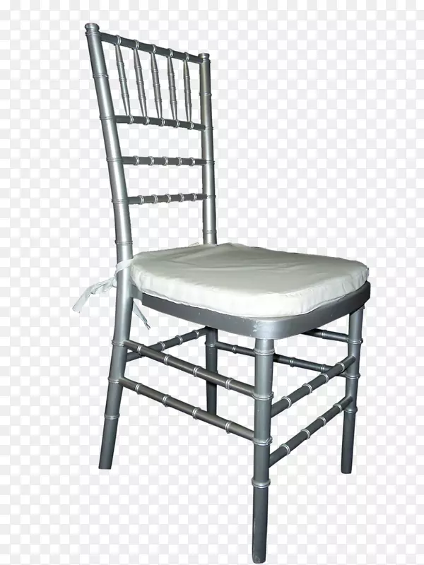 基亚瓦里餐桌椅垫-银金属