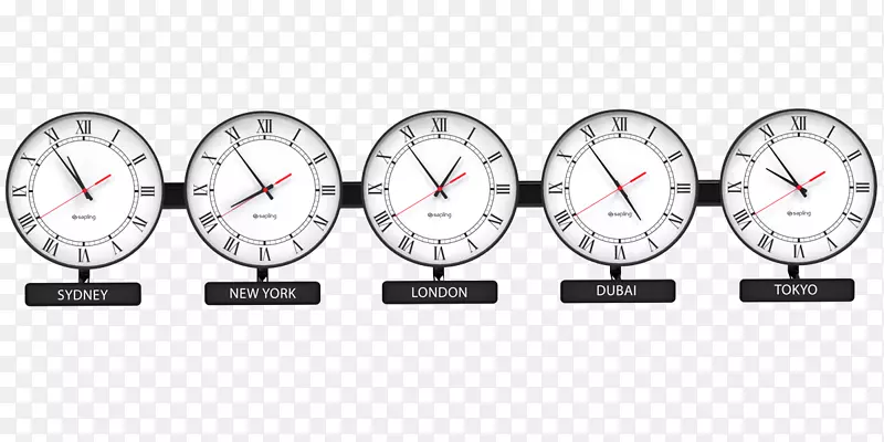 数字时钟世界时钟时区数字数据时钟