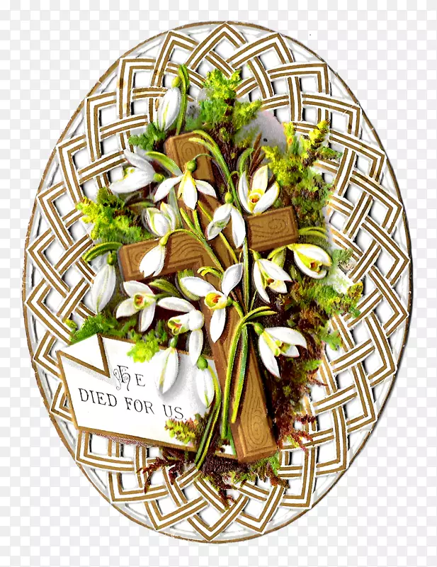 贺卡、复活节假期花卉设计.花卉卡片