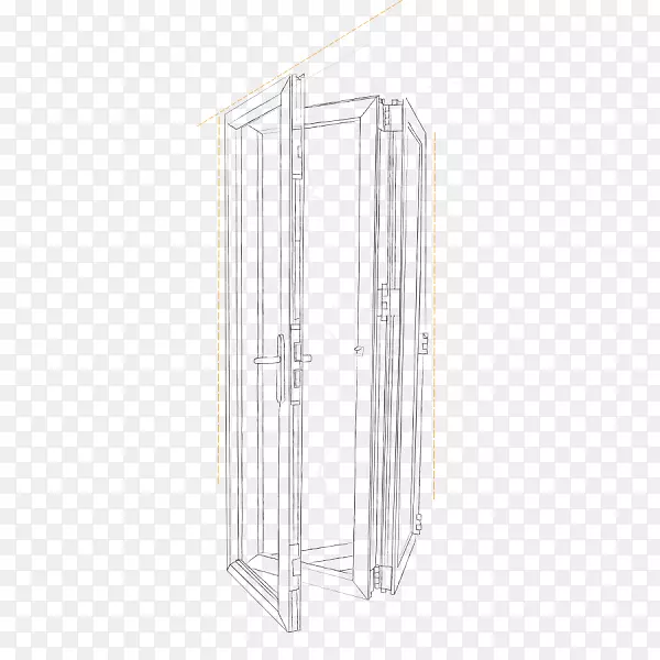 窗式长方形家具.铝制门