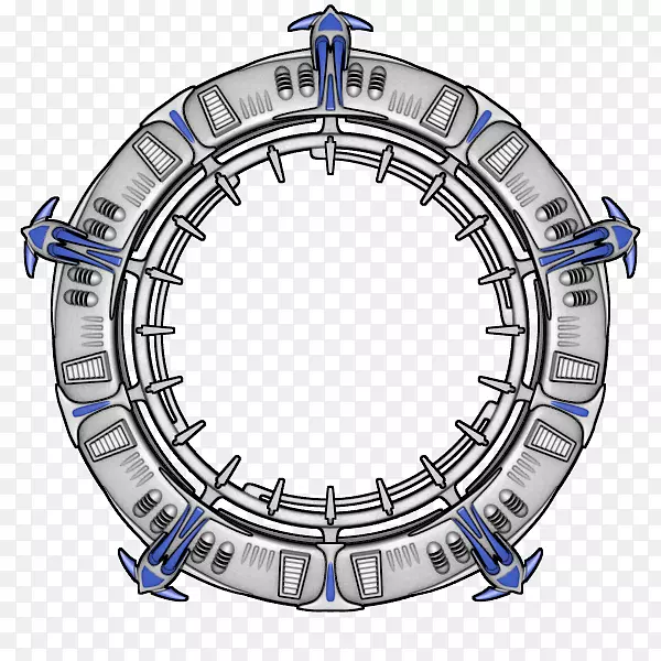 国际空间站空间基地精灵号宇宙飞船2d