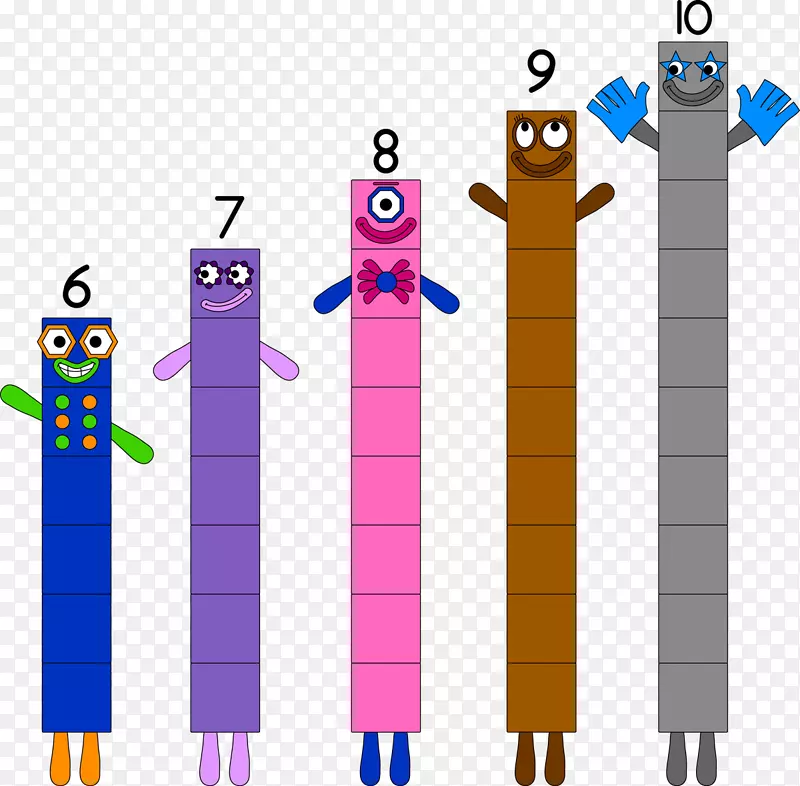 数字Beebies pi剪贴画-字母块