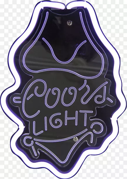 Coors轻型Coors酿造公司啤酒米勒酿造公司电晕-霓虹灯效应