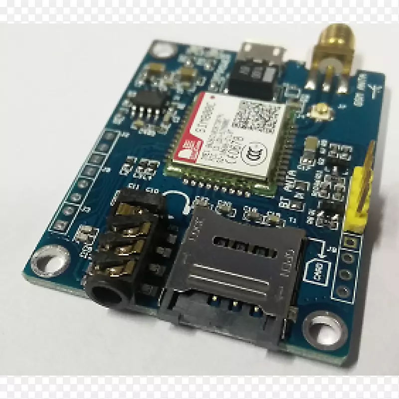 微控制器电子gsm通用分组无线业务arduino-electrical-network-integrated-circuit-electronic