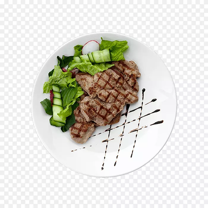 牛腰牛排排骨肉眼牛排料理