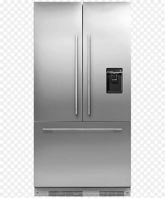 冰箱，Fisher&Paykel冰柜，烹饪范围，家用电器-不锈钢门