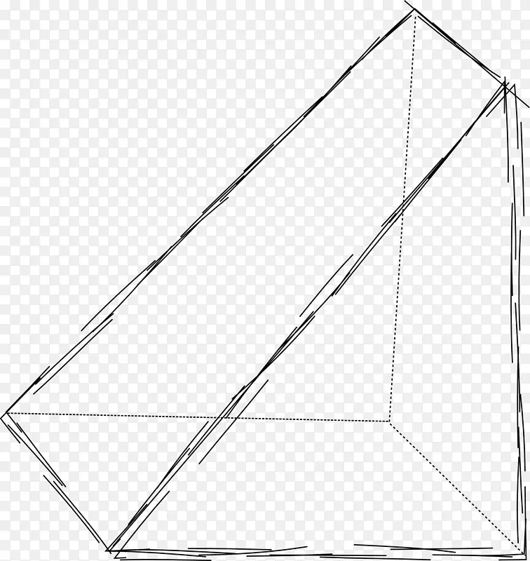 三角形绘制点-埃及金字塔