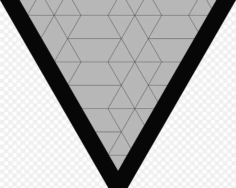 三角型服务业格局-三角形