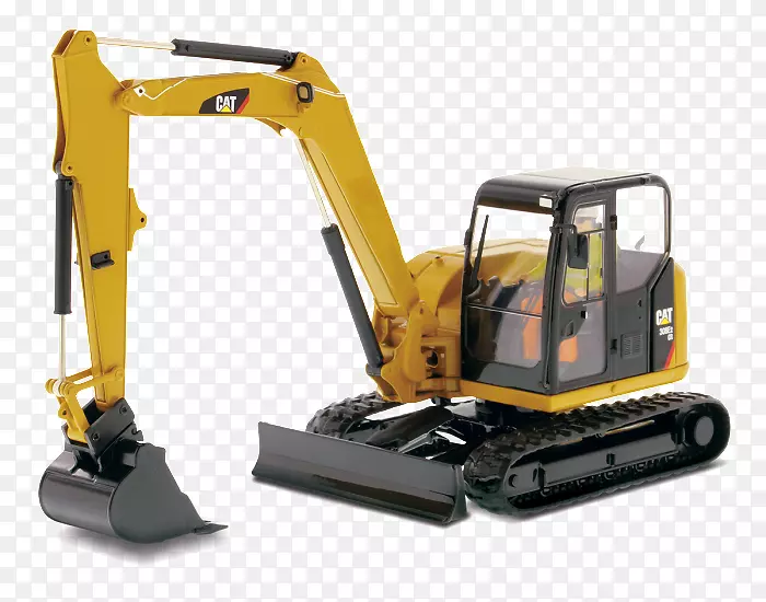 卡特彼勒公司压铸式玩具挖掘机装载机液压挖掘机