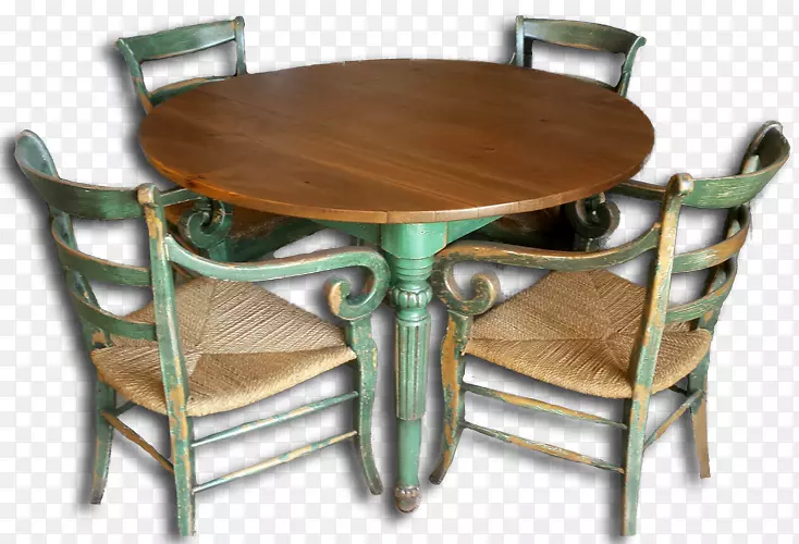 桌子图森古董家具修整-露台桌