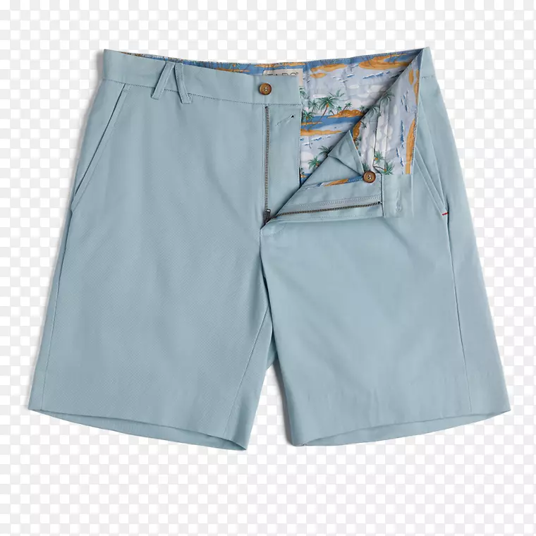 泳裤标签-纯正百慕大短裤口袋-泰勒山短裤