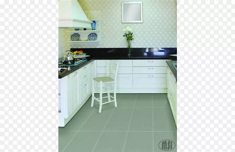 瓷砖地板陶瓷厨房-厨房