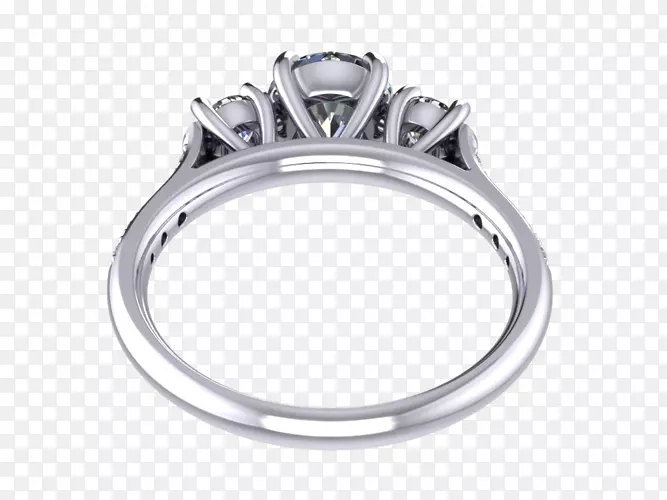 订婚戒指金刚石切割克拉戒指