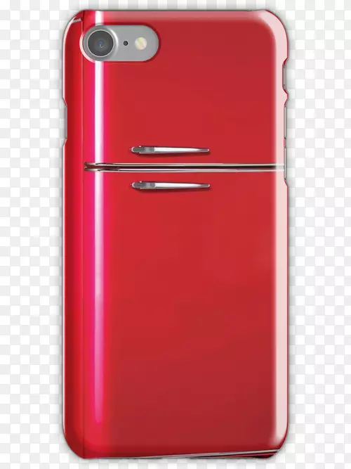 旧式RuneScapaSnapCase iPhone 7-红色光头