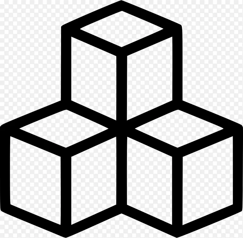 计算机图标糖立方体图标设计-立方体