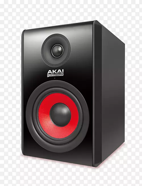计算机扬声器工作室监视器Akai rpm 500计算机监视器-Akai声卡