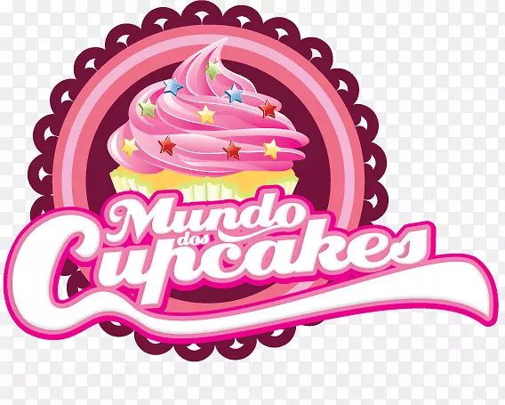 o Mundo dos纸杯蛋糕糖果巧克力里约热内卢-纸杯蛋糕标识