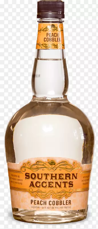 田纳西威士忌利口酒玻璃瓶桃子馅饼