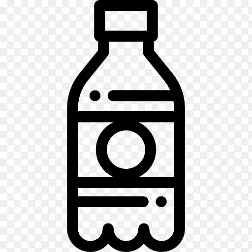 汽水二升瓶夹艺术-啤酒图标