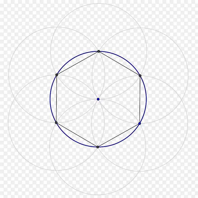 圆角对称点图案