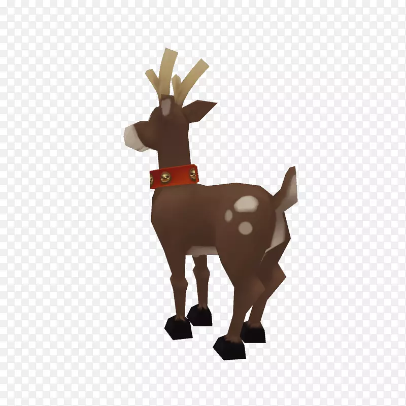驯鹿圣诞装饰尾驯鹿