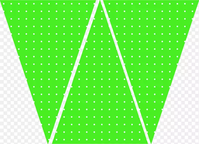 直线点三角形绿线