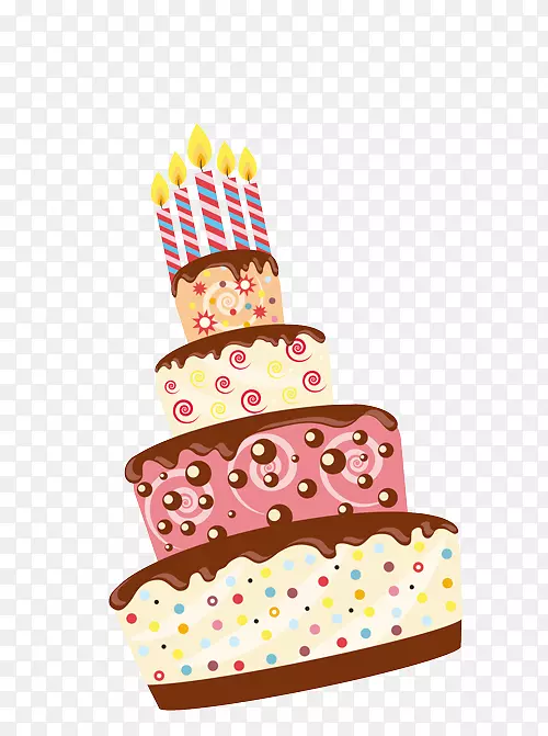 生日蛋糕糖霜蛋糕装饰蛋糕