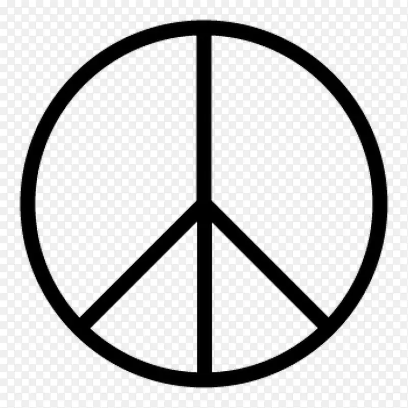 和平符号剪辑艺术-和平与爱