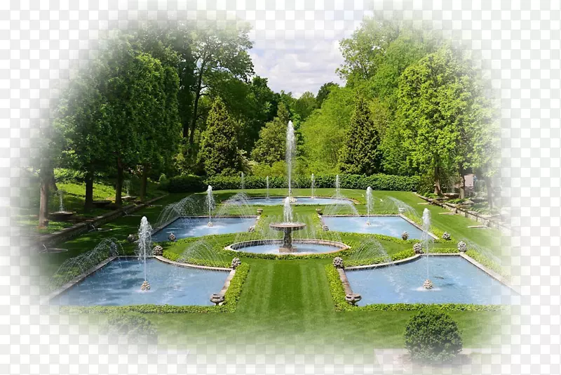 花园喷泉Gardino All‘italiana康普顿公园-公园