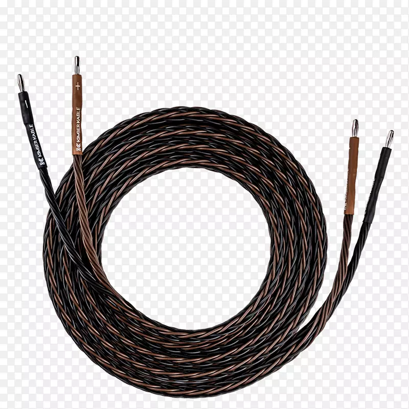 扬声器电线电缆双接线扬声器高保真