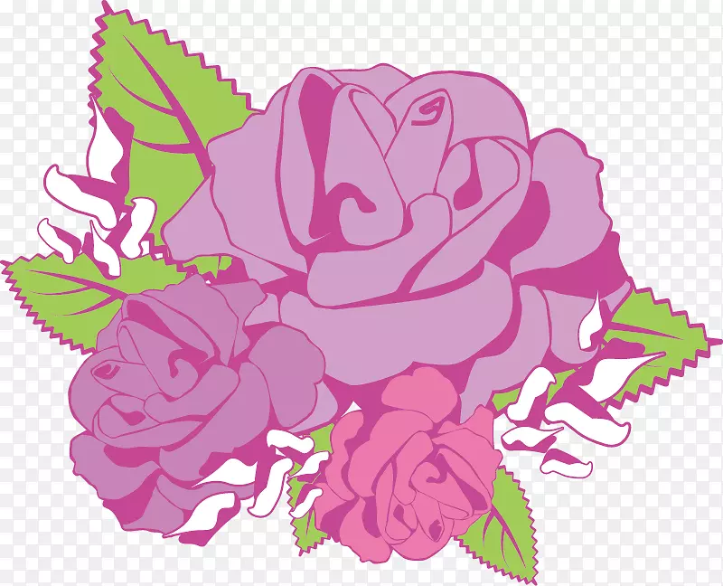 花园玫瑰，甘蓝，玫瑰，切花，花卉设计
