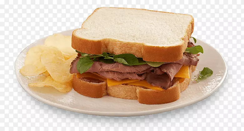 早餐三明治烤牛肉芝士汉堡百吉饼英式松饼吐司三明治