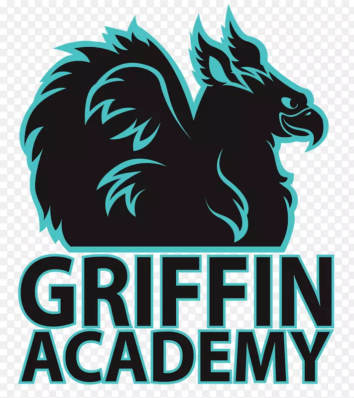 脊椎动物标志商标teal字体-Griffin