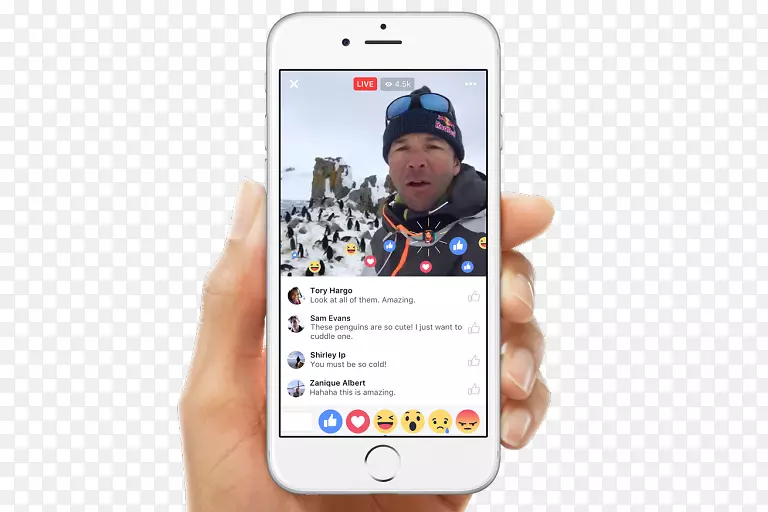 社交媒体流媒体facebook现场直播