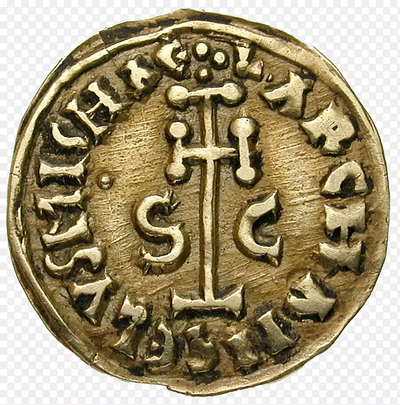 金币梅罗文格王朝法国金属青铜硬币