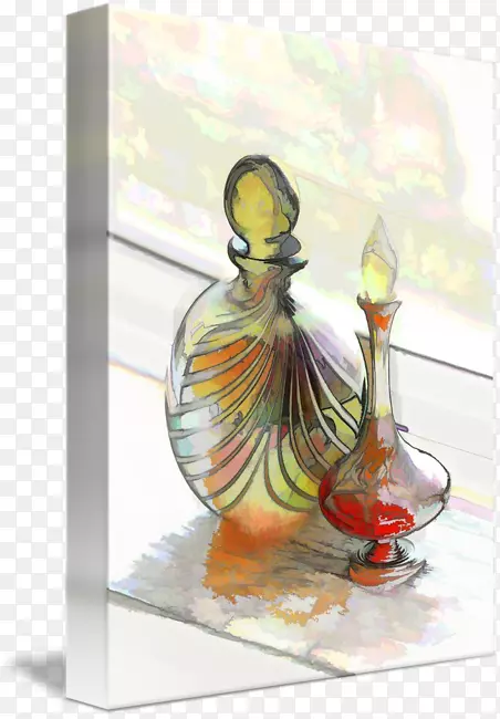 锡尼尼鹅鸭玻璃展览馆包装香水瓶