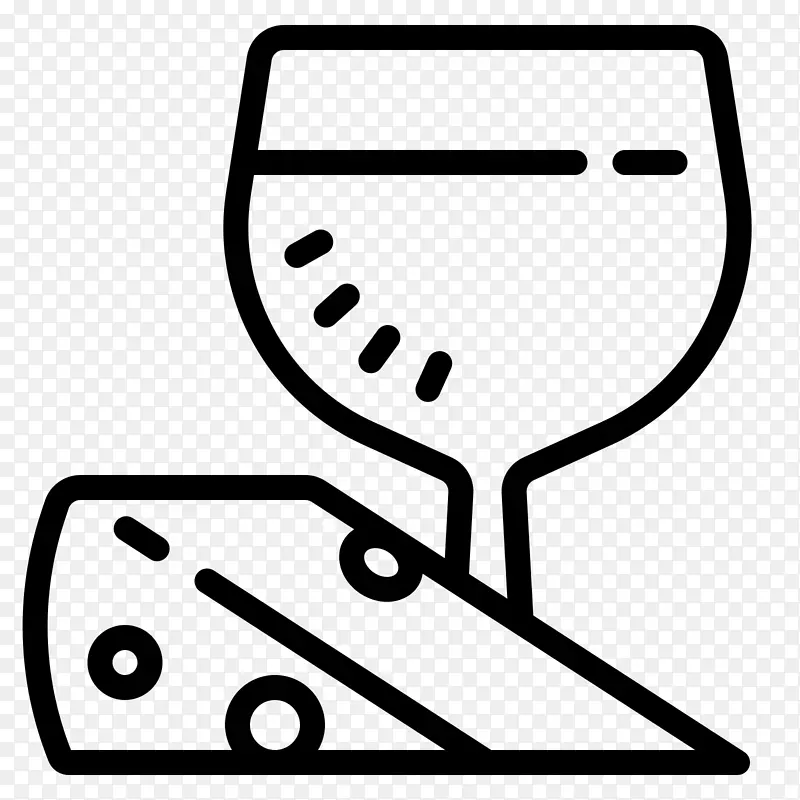 酒杯咖啡厅电脑图标-葡萄酒图标