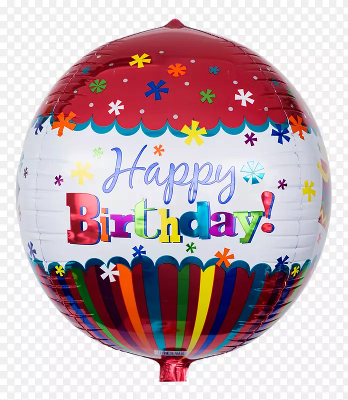 玩具气球生日蛋糕-生日气球