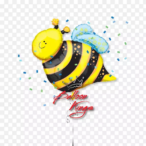 蜜蜂气球生日派对婴儿淋浴-蜜蜂
