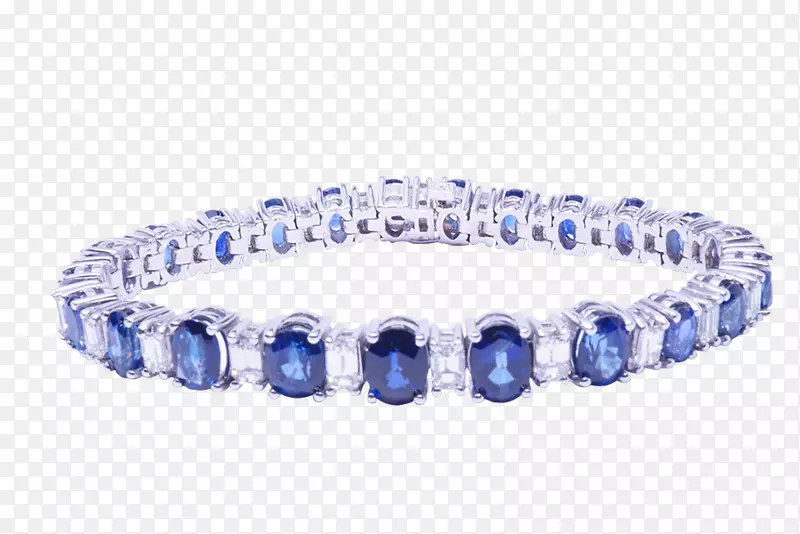 蓝宝石手镯珠-蓝宝石