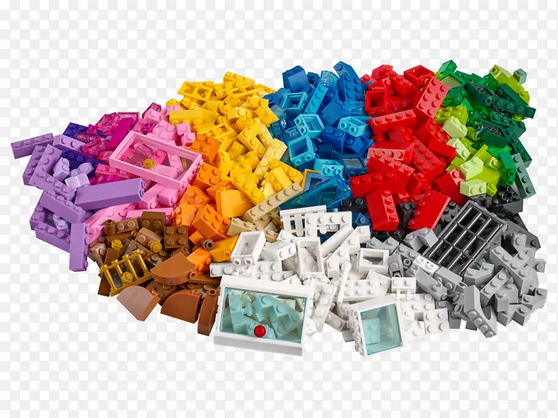 乐高10703经典创意建造商盒子玩具块亚马逊网站-玩具