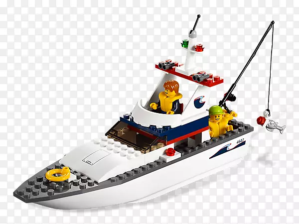 乐高4642城市渔船乐高60147城市渔船玩具Amazon.com-渔船