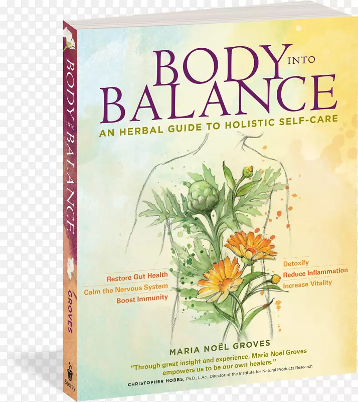 身体进入平衡：一个草药指南整体自理治疗草药茶：创造美味的专业混合物定制为您独特的需要和口味草药-书。