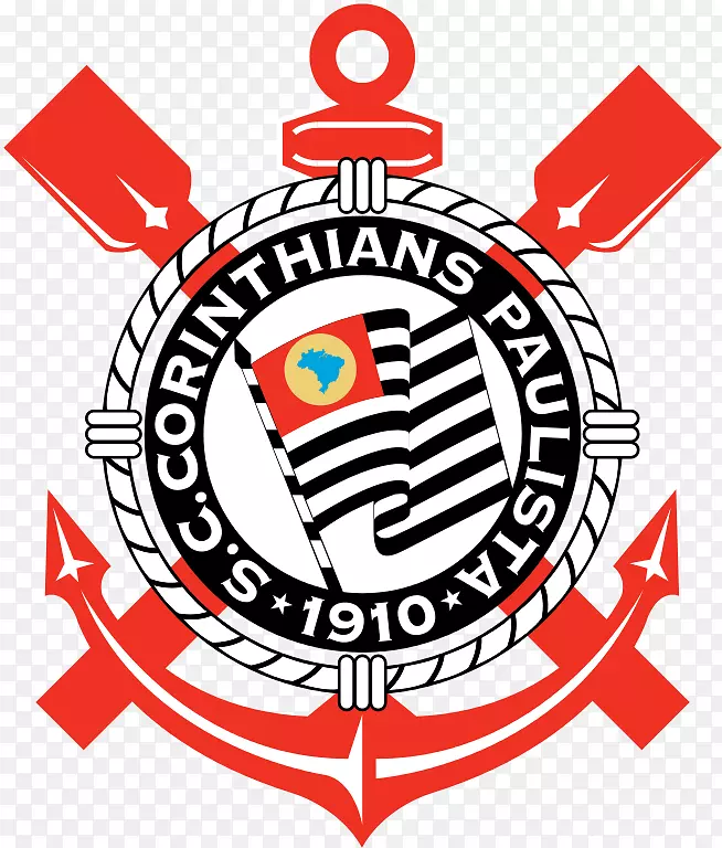 体育俱乐部Corinthians Paulista巴西足球2018年Campeonato Brasileiro série-足球标志