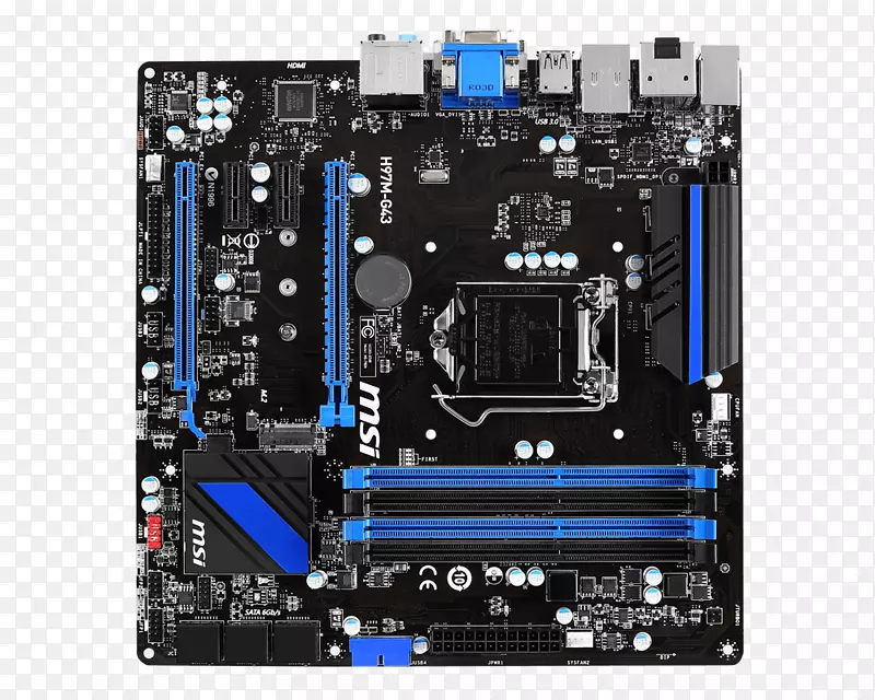 英特尔lga 1150主板msi h97m-g43 cpu套接字-intel