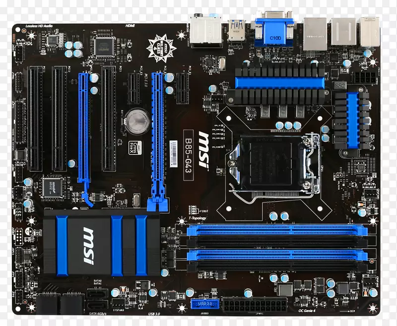 英特尔lga 1150微星国际atx主板-套接字英特尔1150