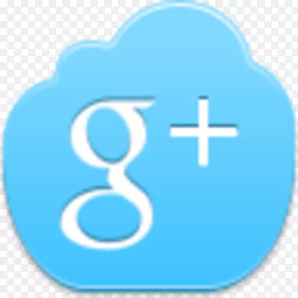 品牌谷歌+-蓝色谷歌图标